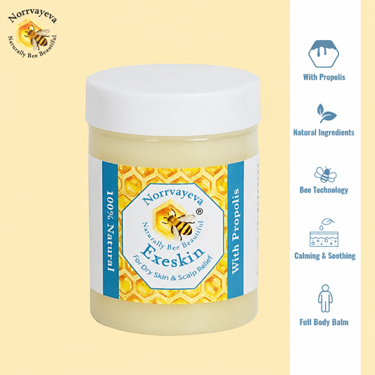 Norrvayeva Bee 100% Natural skin Balm - Dry Skin & Scalp