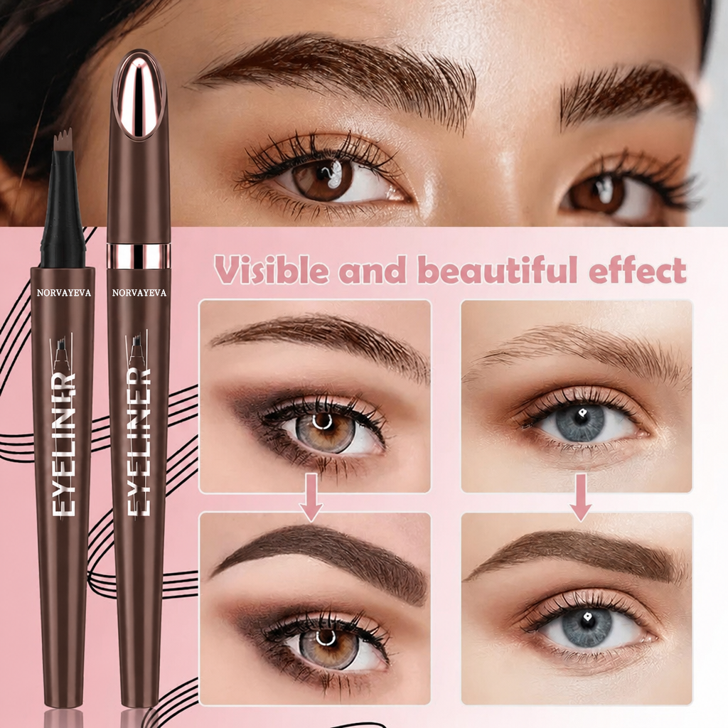 Last Day: Buy One, Get One Free! ✨ Waterproof Micro-Fork Eyebrow Pencil (Upgraded Version)
