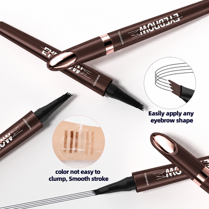 Last Day: Buy One, Get One Free! ✨ Waterproof Micro-Fork Eyebrow Pencil (Upgraded Version)