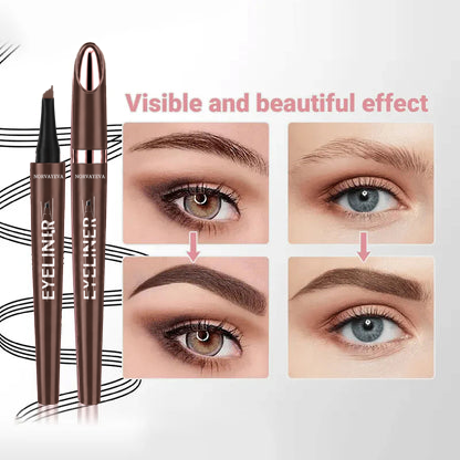 Last Day: Buy One, Get One Free! ✨ Waterproof Micro-Fork Eyebrow Pencil (Upgraded Version)