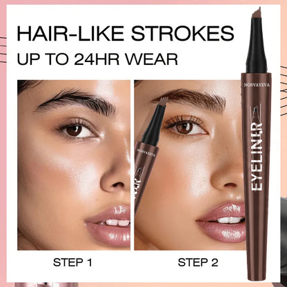 Last Day: Buy One, Get One Free! ✨ Waterproof Micro-Fork Eyebrow Pencil (Upgraded Version)
