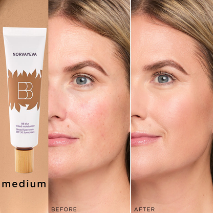 blur tinted moisturizer SPF 30 - instantly brightens, hydrates & smooths your skin