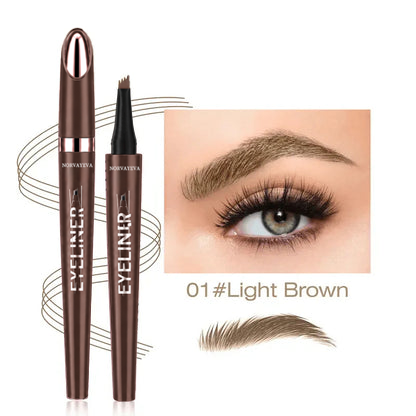Last Day: Buy One, Get One Free! ✨ Waterproof Micro-Fork Eyebrow Pencil (Upgraded Version)