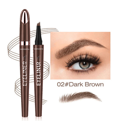Last Day: Buy One, Get One Free! ✨ Waterproof Micro-Fork Eyebrow Pencil (Upgraded Version)