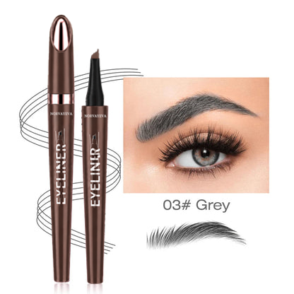 Last Day: Buy One, Get One Free! ✨ Waterproof Micro-Fork Eyebrow Pencil (Upgraded Version)