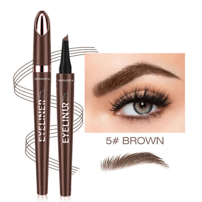 Last Day: Buy One, Get One Free! ✨ Waterproof Micro-Fork Eyebrow Pencil (Upgraded Version)