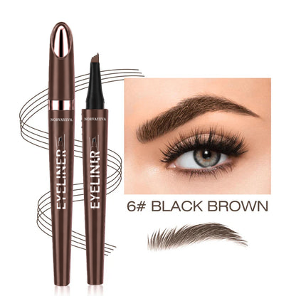 Last Day: Buy One, Get One Free! ✨ Waterproof Micro-Fork Eyebrow Pencil (Upgraded Version)