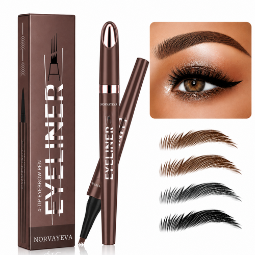 Last Day: Buy One, Get One Free! ✨ Waterproof Micro-Fork Eyebrow Pencil (Upgraded Version)